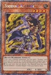 Zoodiac Ratpier - RA04-EN274 - Platinum Secret Rare - 1st Edition